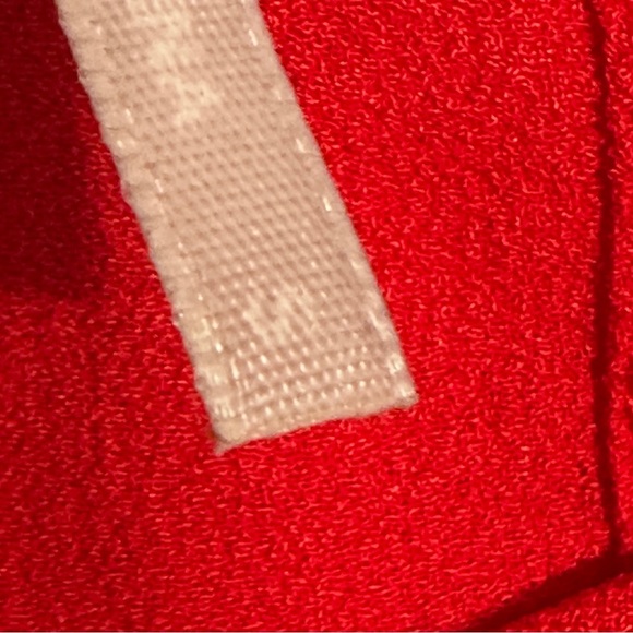 Paper Crane size small chiffon scalloped layered crop top, sleeveless, summer - Picture 3 of 7